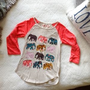 Girls elephant top